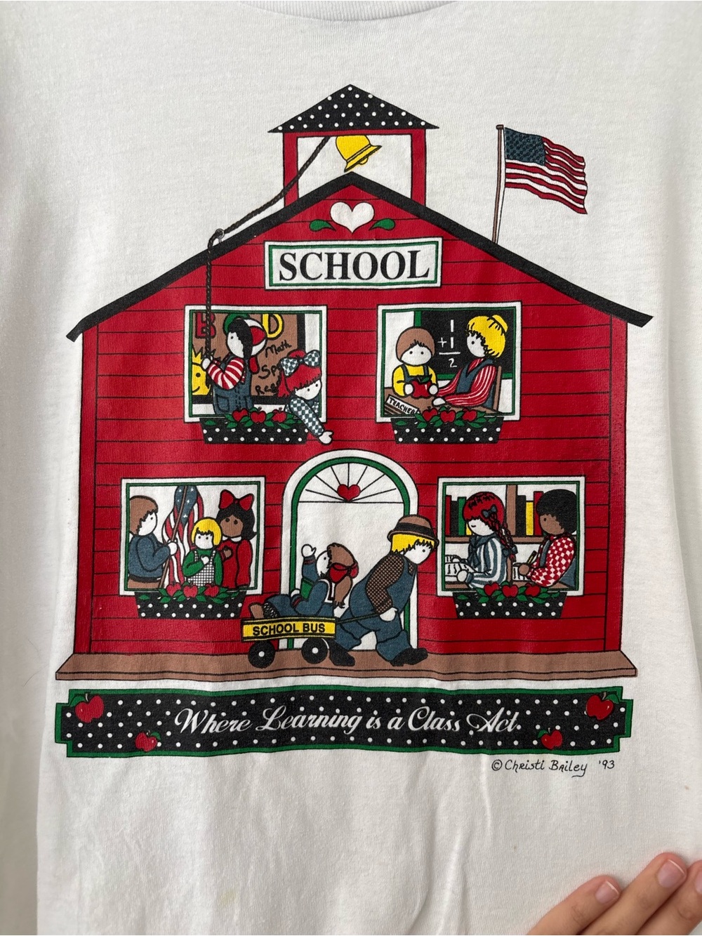 Vintage Men 90s White School Preppy Teacher Shirt - Size Extra Large